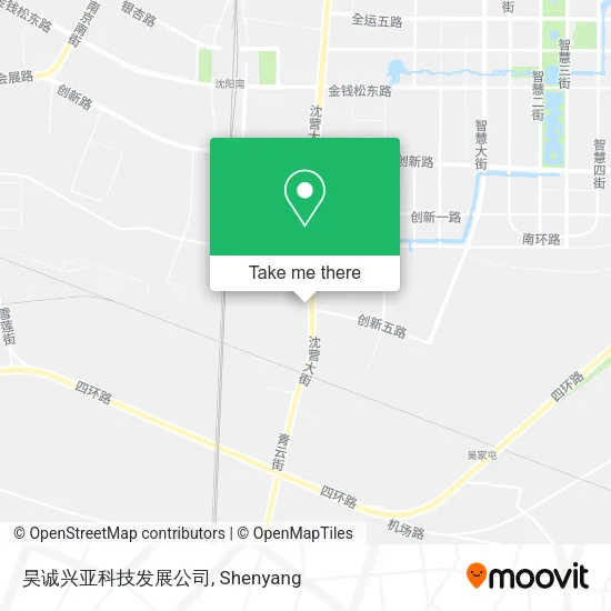 昊诚兴亚科技发展公司 map