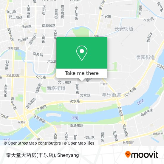 奉天堂大药房(丰乐店) map