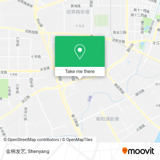 金桐发艺 map