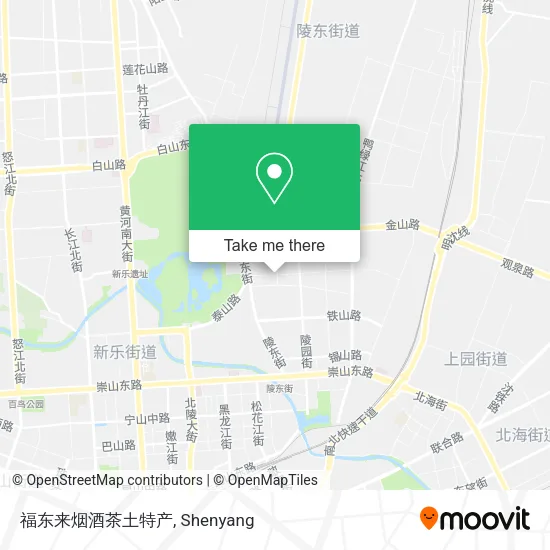 福东来烟酒茶土特产 map