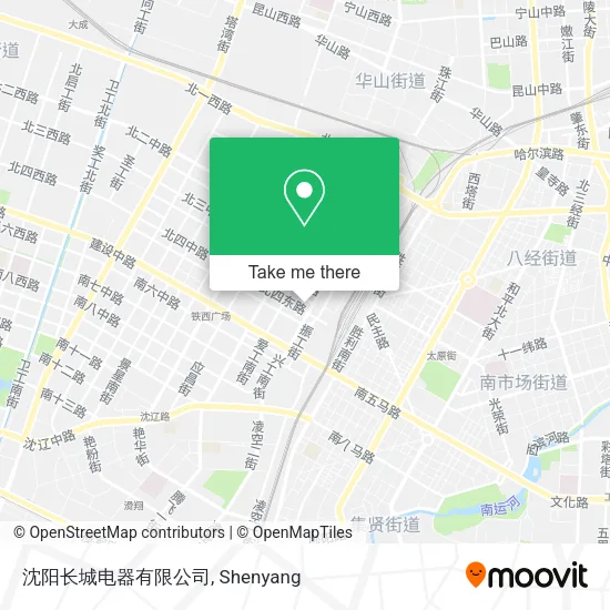 沈阳长城电器有限公司 map