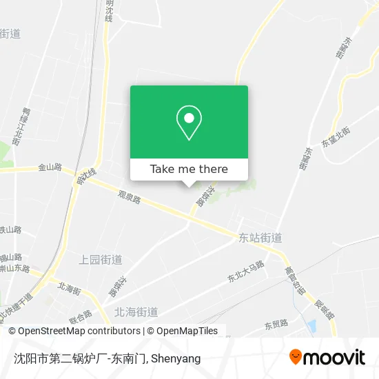 沈阳市第二锅炉厂-东南门 map