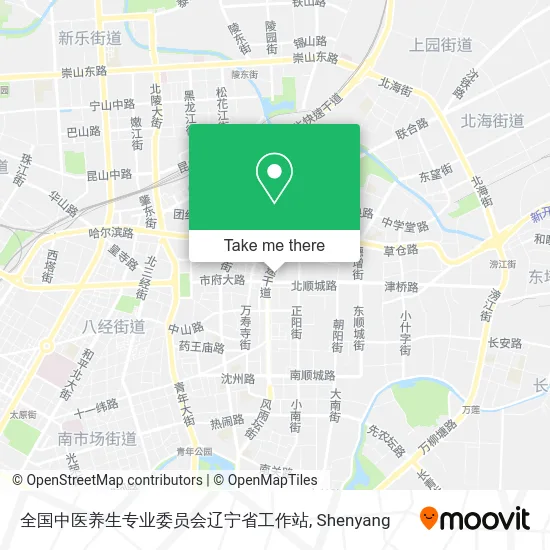 全国中医养生专业委员会辽宁省工作站 map