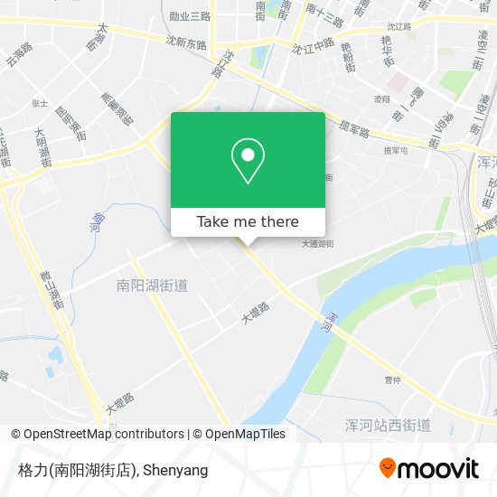 格力(南阳湖街店) map