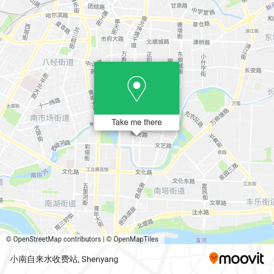 小南自来水收费站 map