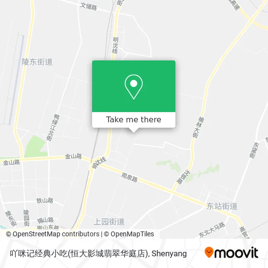 吖咪记经典小吃(恒大影城翡翠华庭店) map