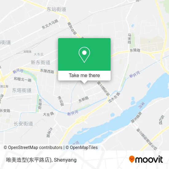 唯美造型(东平路店) map