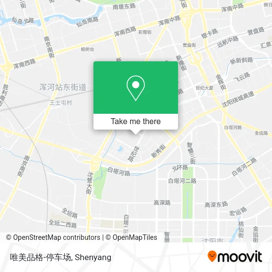 唯美品格-停车场 map