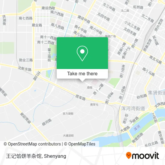 王记馅饼羊杂馆 map