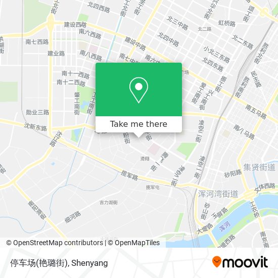 停车场(艳璐街) map