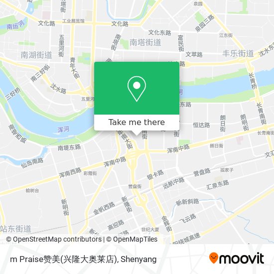 m Praise赞美(兴隆大奥莱店) map