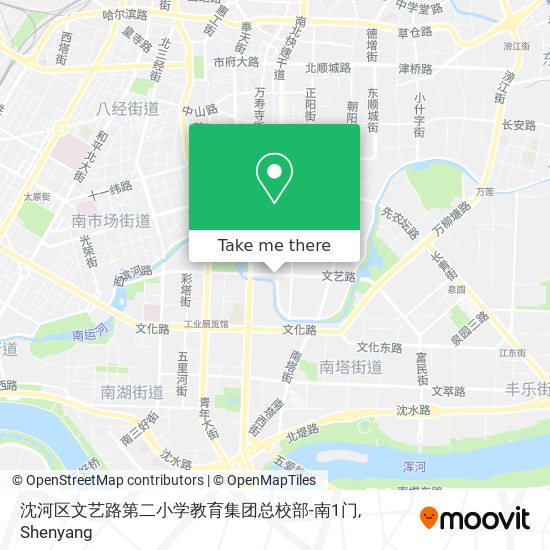 沈河区文艺路第二小学教育集团总校部-南1门 map