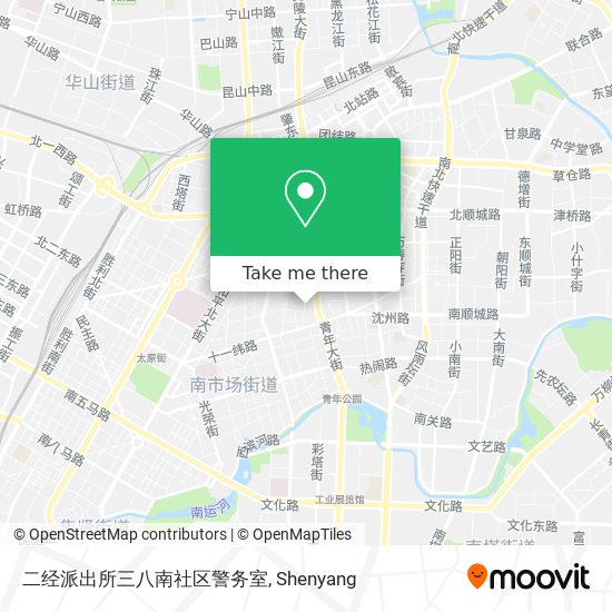 二经派出所三八南社区警务室 map