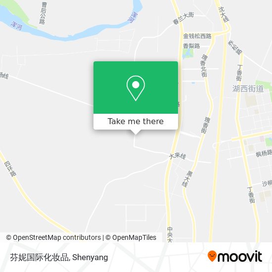 芬妮国际化妆品 map