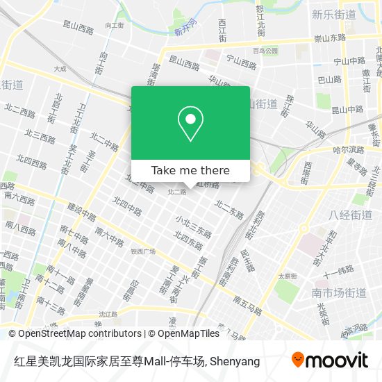 红星美凯龙国际家居至尊Mall-停车场 map