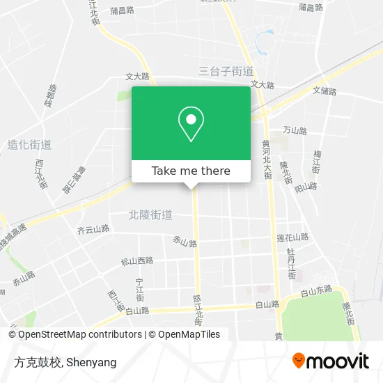 方克鼓校 map