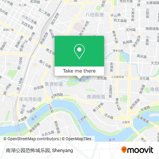 南湖公园恐怖城乐园 map
