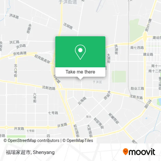 福瑞家超市 map