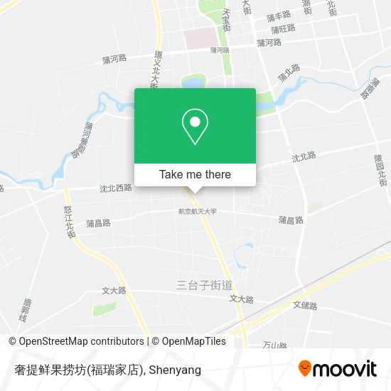 奢提鲜果捞坊(福瑞家店) map