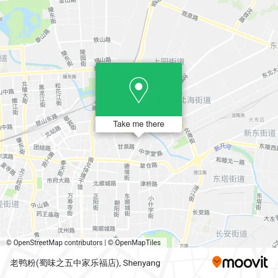 老鸭粉(蜀味之五中家乐福店) map