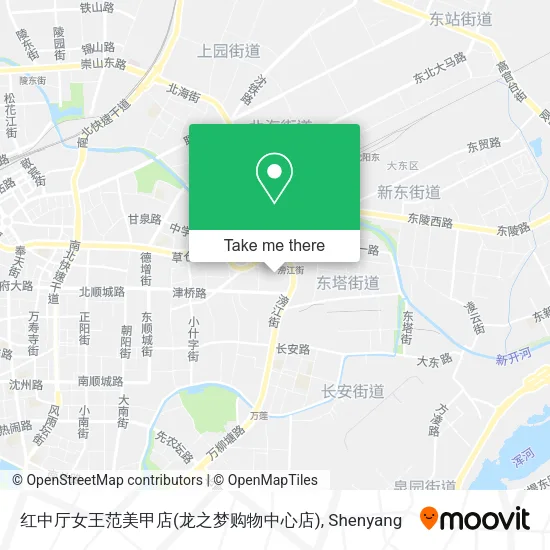 红中厅女王范美甲店(龙之梦购物中心店) map