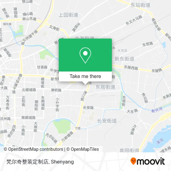 梵尔奇整装定制店 map