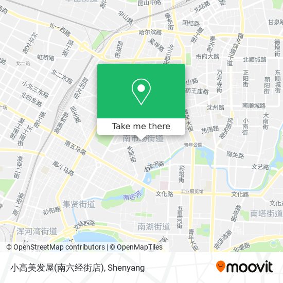 小高美发屋(南六经街店) map