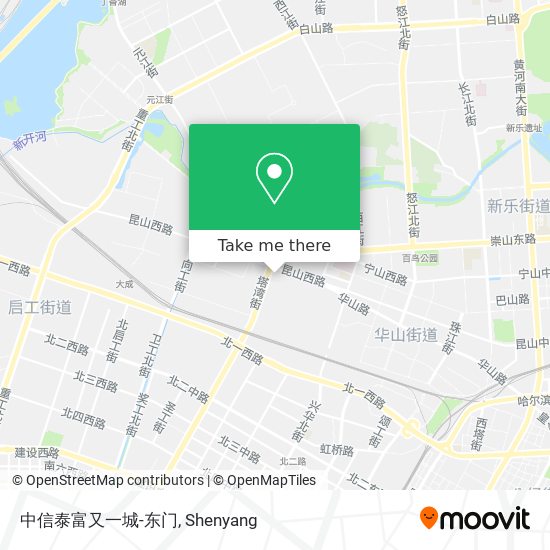 中信泰富又一城-东门 map