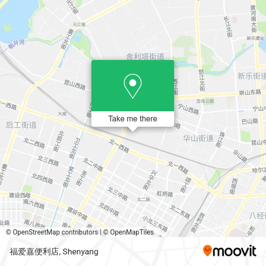 福爱嘉便利店 map