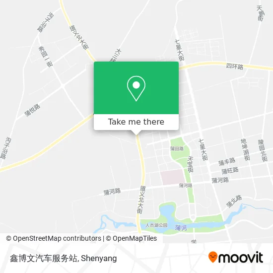 鑫博文汽车服务站 map