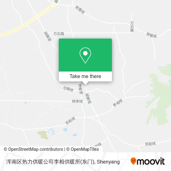浑南区热力供暖公司李相供暖所(东门) map
