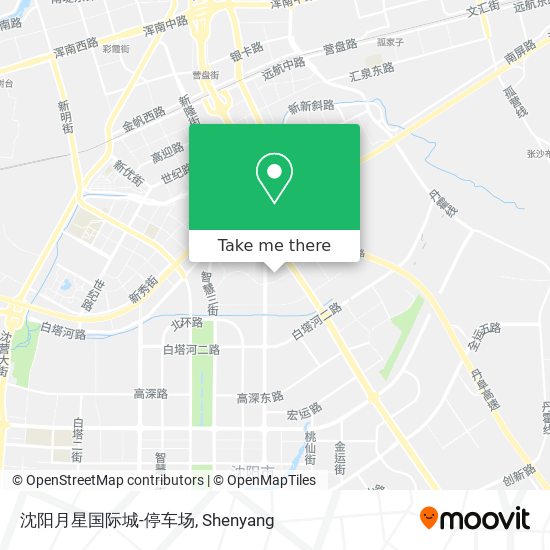 沈阳月星国际城-停车场 map