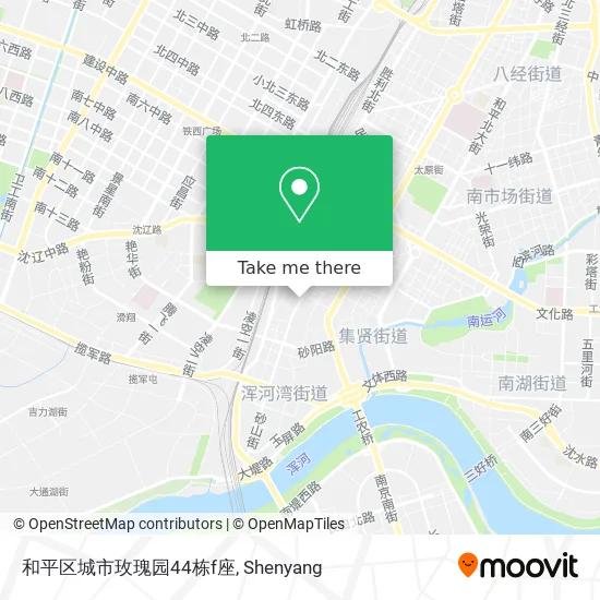 和平区城市玫瑰园44栋f座 map