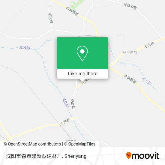 沈阳市森泰隆新型建材厂 map