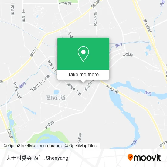 大于村委会-西门 map