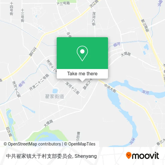 中共翟家镇大于村支部委员会 map