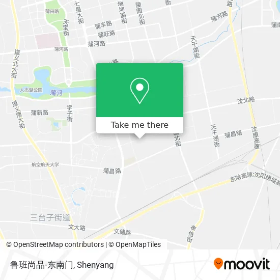 鲁班尚品-东南门 map