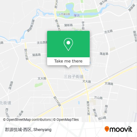 郡源悦城-西区 map