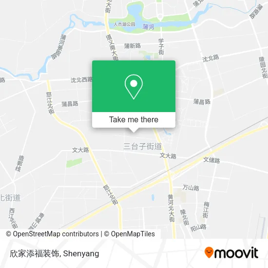欣家添福装饰 map