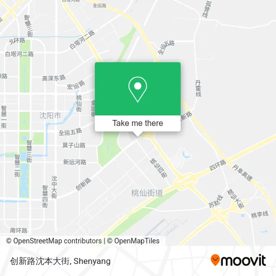创新路沈本大街 map