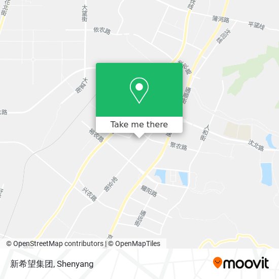 新希望集团 map