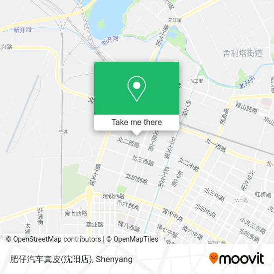 肥仔汽车真皮(沈阳店) map