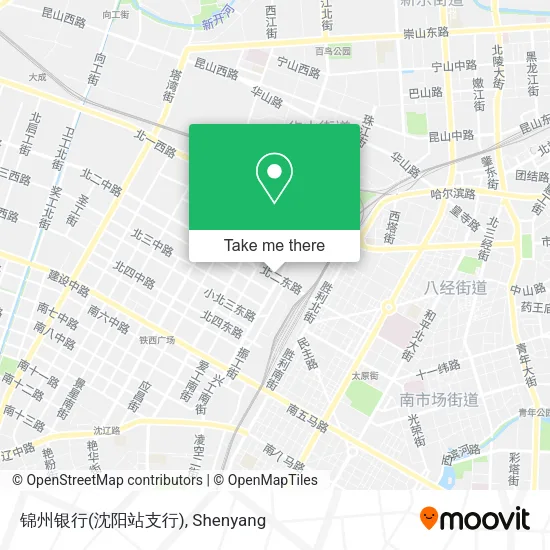 锦州银行(沈阳站支行) map