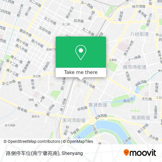 路侧停车位(南宁馨苑南) map