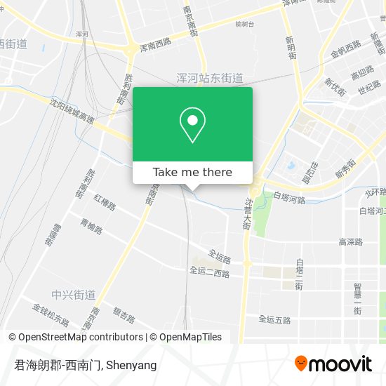 君海朗郡-西南门 map