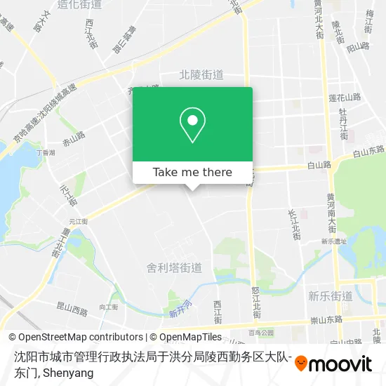 沈阳市城市管理行政执法局于洪分局陵西勤务区大队-东门 map