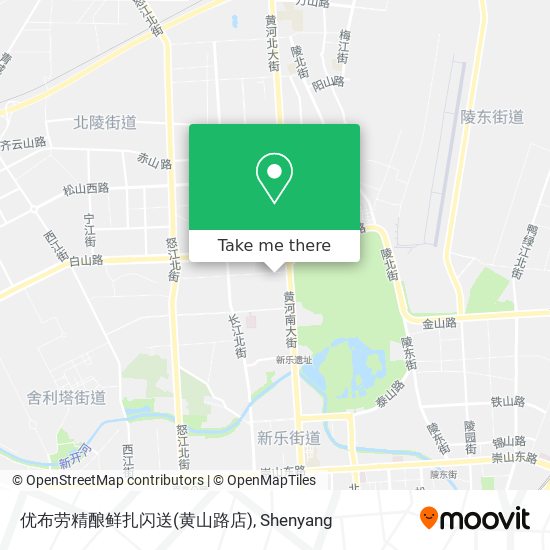 优布劳精酿鲜扎闪送(黄山路店) map