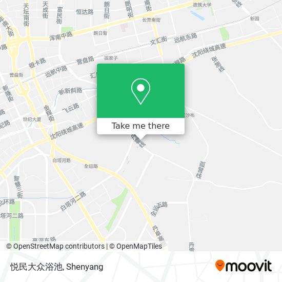 悦民大众浴池 map