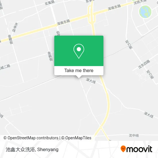 池鑫大众洗浴 map