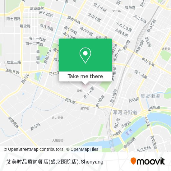 艾美时品质简餐店(盛京医院店) map